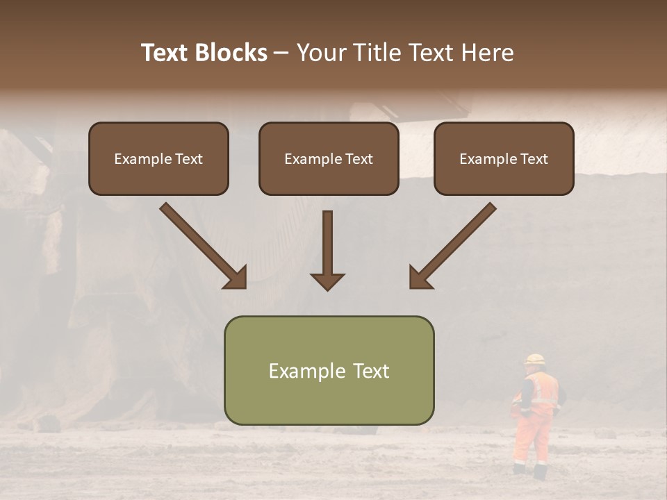 Oil Transportation Geology PowerPoint Template