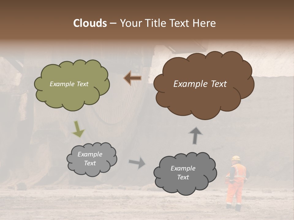 Oil Transportation Geology PowerPoint Template