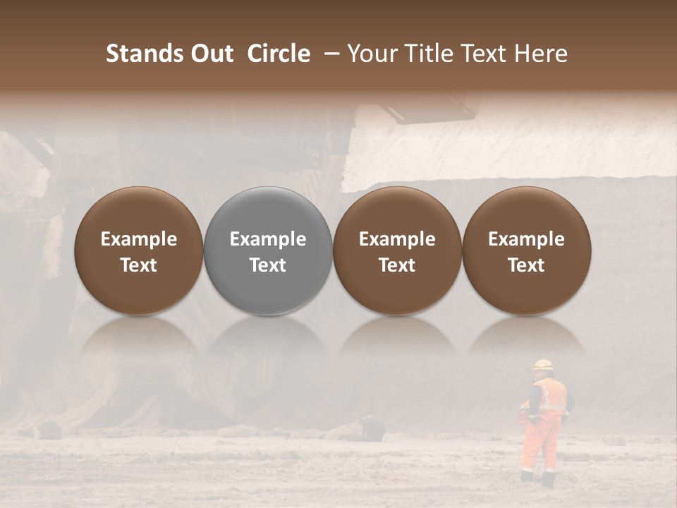 Oil Transportation Geology PowerPoint Template