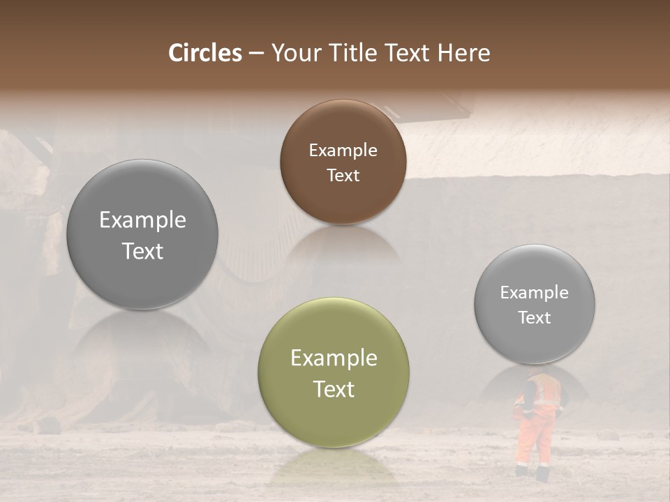 Oil Transportation Geology PowerPoint Template