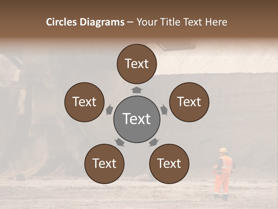 Oil Transportation Geology PowerPoint Template