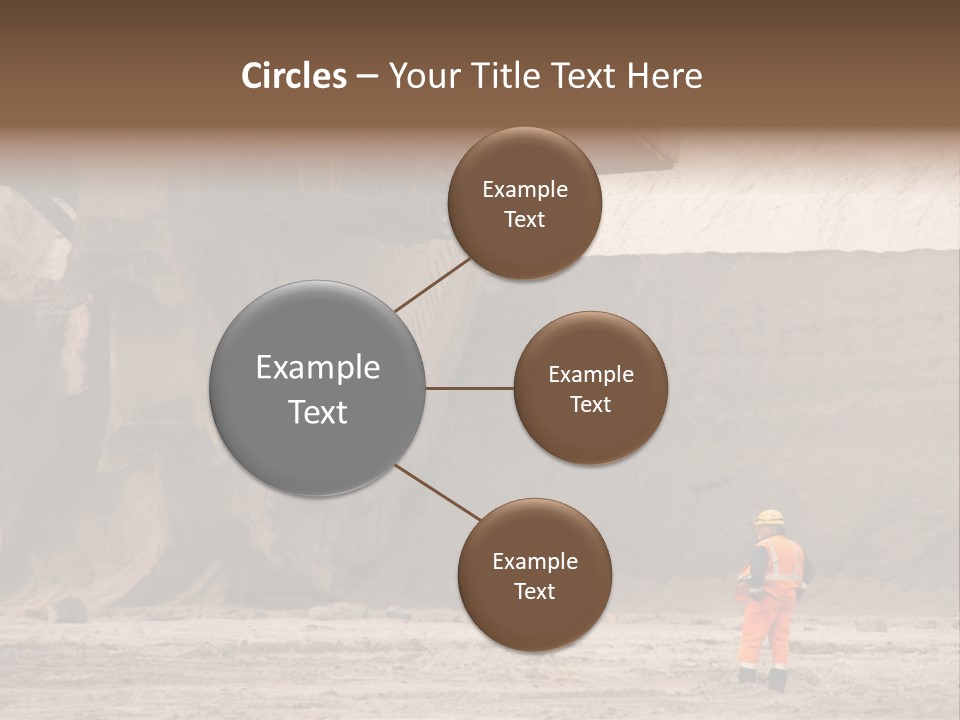 Oil Transportation Geology PowerPoint Template