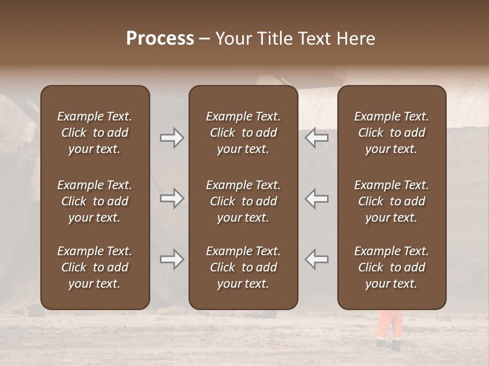 Oil Transportation Geology PowerPoint Template