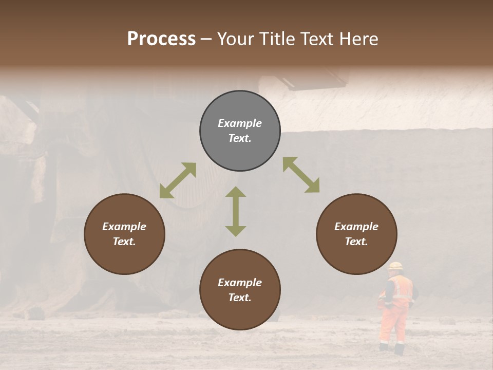 Oil Transportation Geology PowerPoint Template
