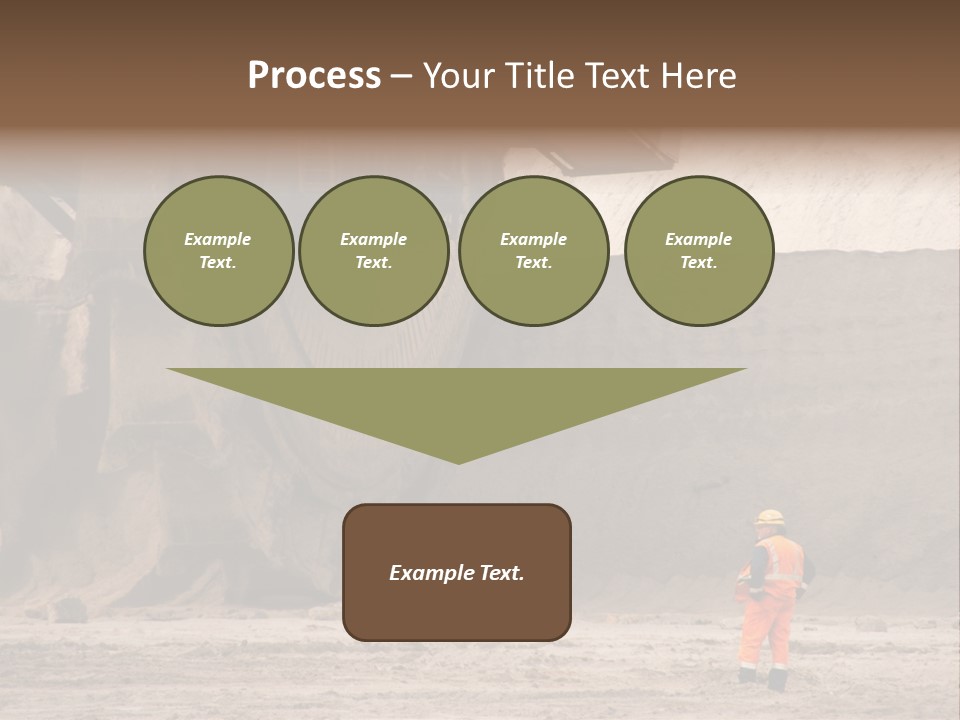 Oil Transportation Geology PowerPoint Template