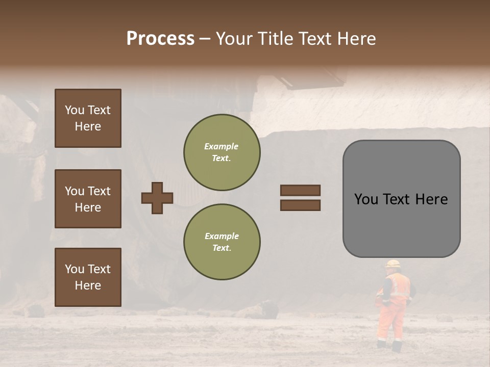 Oil Transportation Geology PowerPoint Template