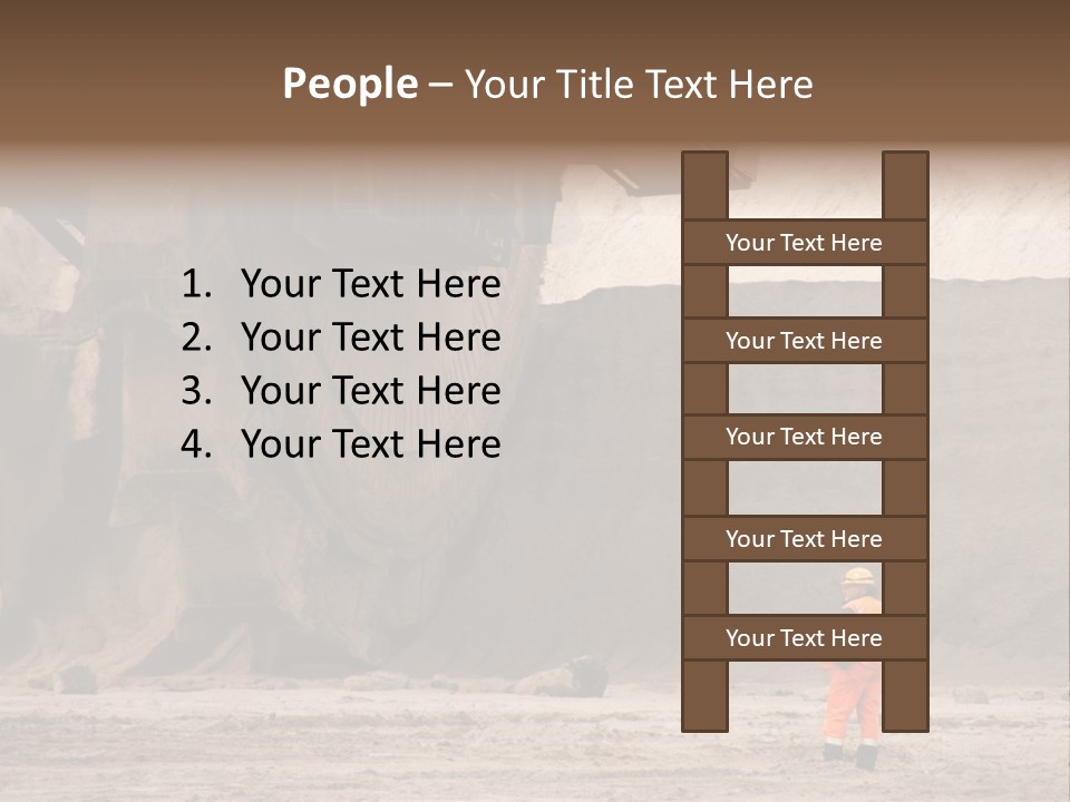 Oil Transportation Geology PowerPoint Template