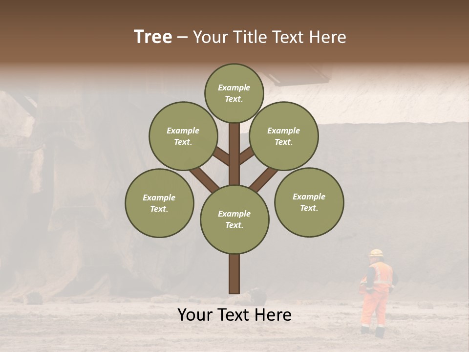 Oil Transportation Geology PowerPoint Template