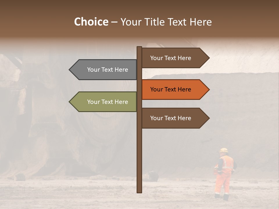Oil Transportation Geology PowerPoint Template