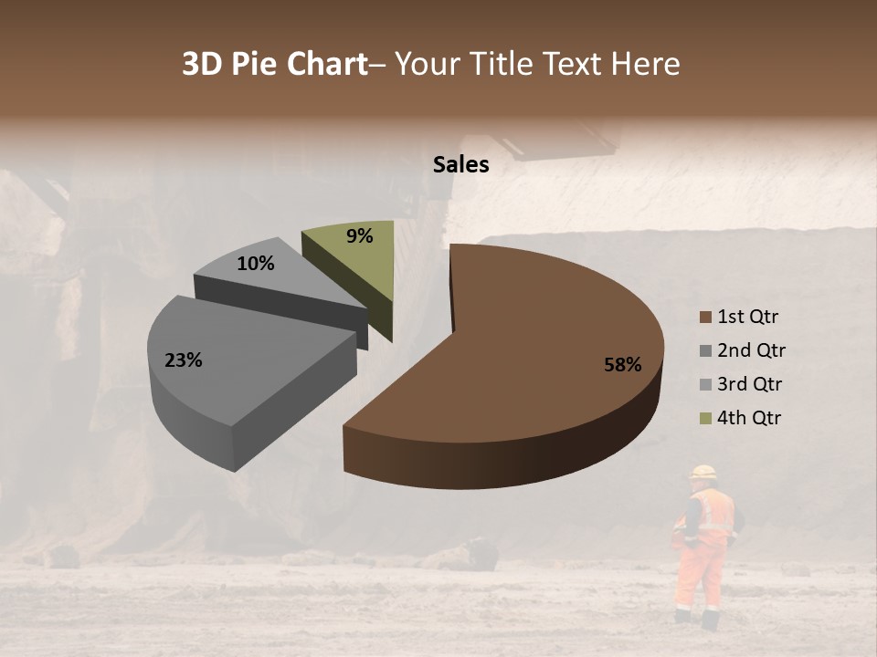 Oil Transportation Geology PowerPoint Template