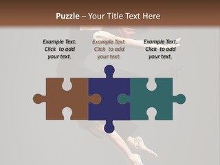 Theatrical Woman Cheerful PowerPoint Template