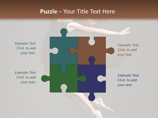 Theatrical Woman Cheerful PowerPoint Template