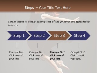 Theatrical Woman Cheerful PowerPoint Template