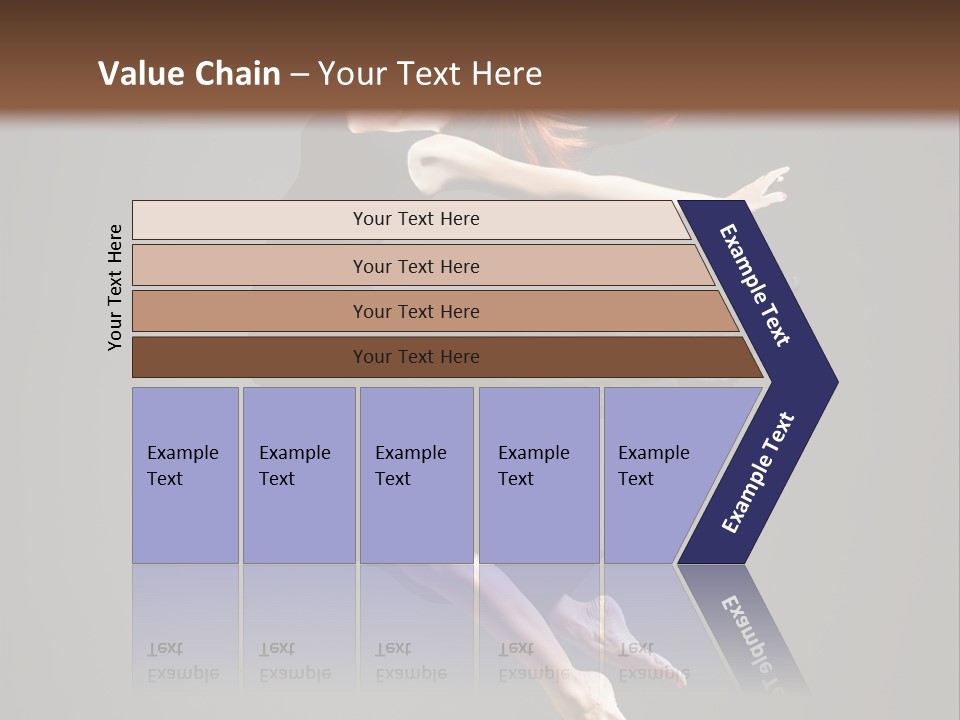 Theatrical Woman Cheerful PowerPoint Template