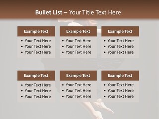 Theatrical Woman Cheerful PowerPoint Template