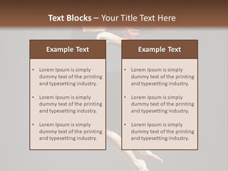 Theatrical Woman Cheerful PowerPoint Template