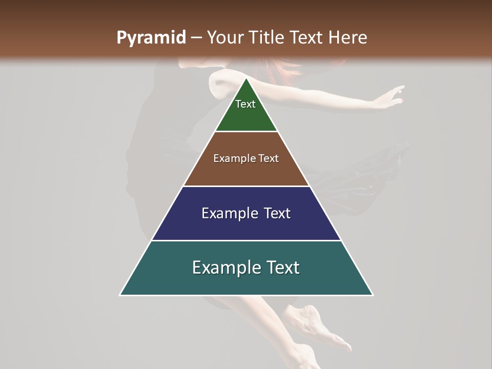 Theatrical Woman Cheerful PowerPoint Template