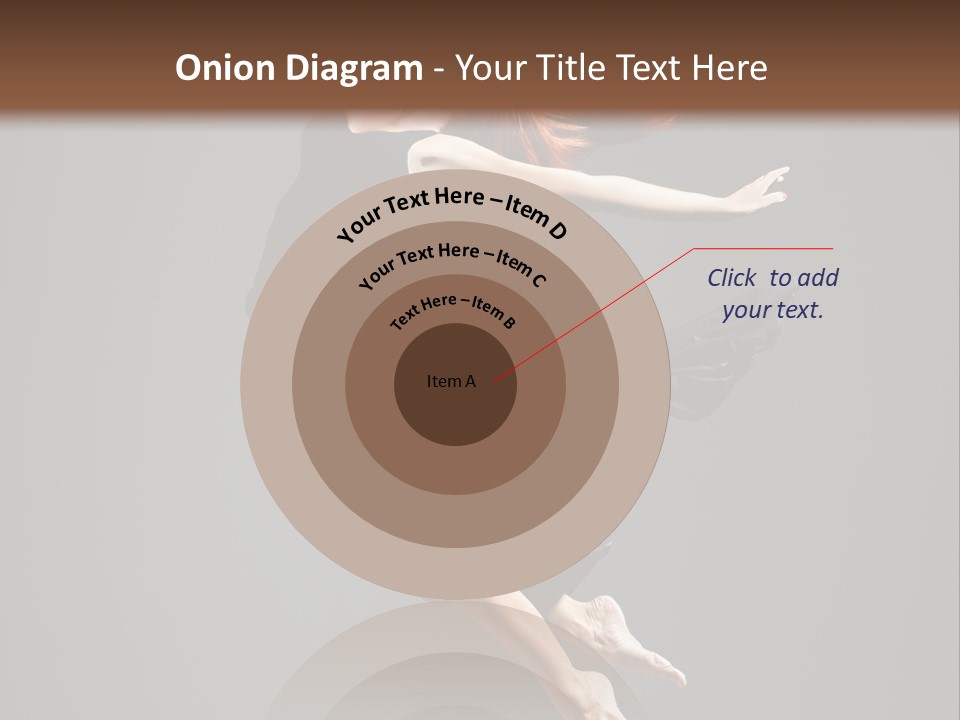 Theatrical Woman Cheerful PowerPoint Template