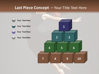 Theatrical Woman Cheerful PowerPoint Template