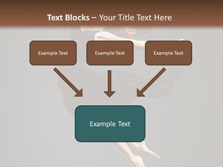 Theatrical Woman Cheerful PowerPoint Template