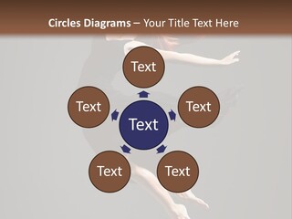 Theatrical Woman Cheerful PowerPoint Template