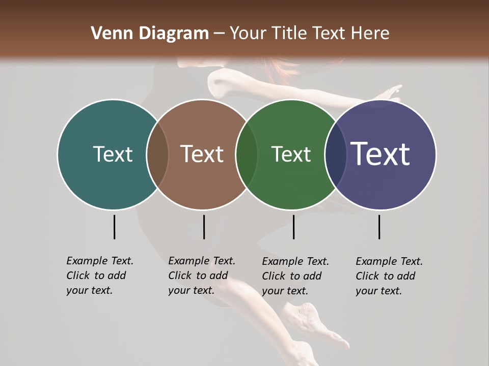 Theatrical Woman Cheerful PowerPoint Template