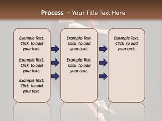 Theatrical Woman Cheerful PowerPoint Template