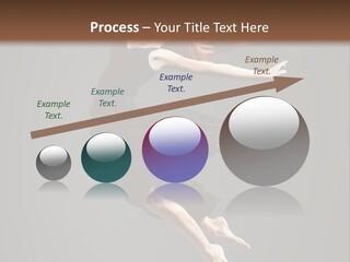 Theatrical Woman Cheerful PowerPoint Template