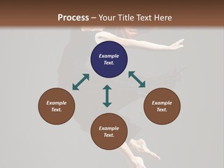 Theatrical Woman Cheerful PowerPoint Template