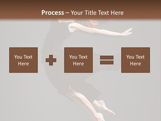 Theatrical Woman Cheerful PowerPoint Template