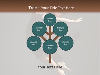 Theatrical Woman Cheerful PowerPoint Template