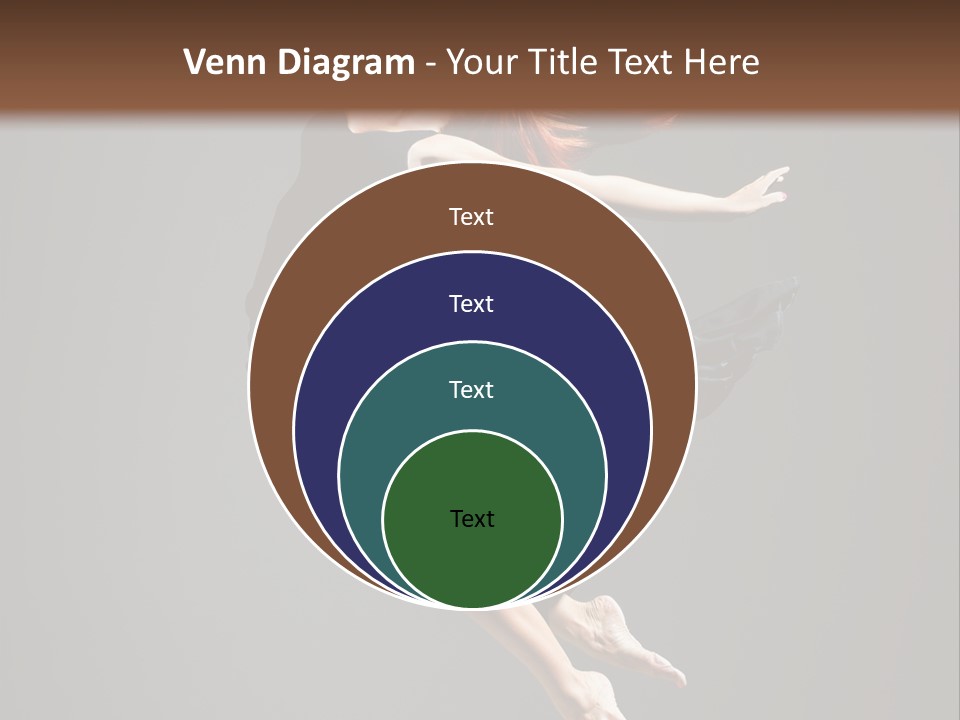 Theatrical Woman Cheerful PowerPoint Template