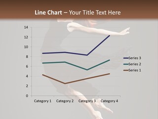 Theatrical Woman Cheerful PowerPoint Template