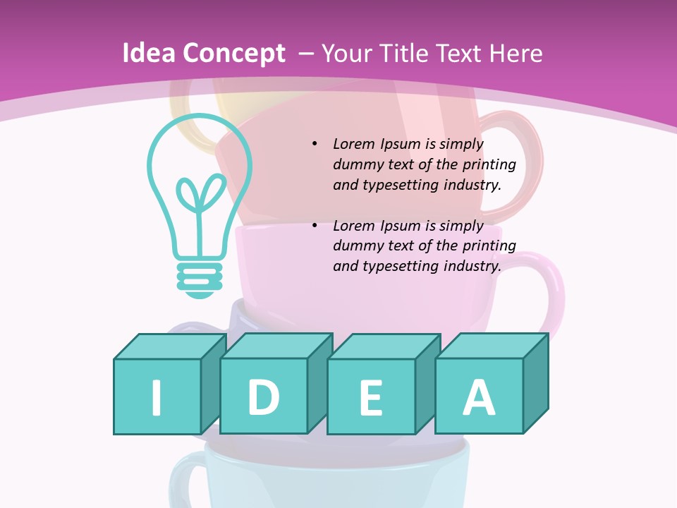 Release Set Baker PowerPoint Template