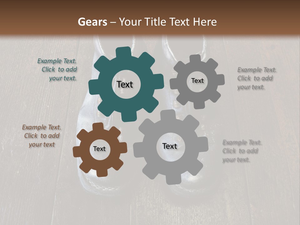 Mountains March War PowerPoint Template
