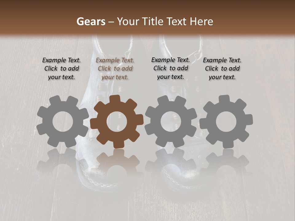 Mountains March War PowerPoint Template