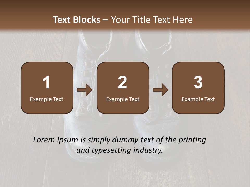 Mountains March War PowerPoint Template