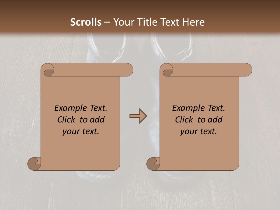 Mountains March War PowerPoint Template