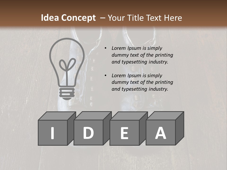 Mountains March War PowerPoint Template