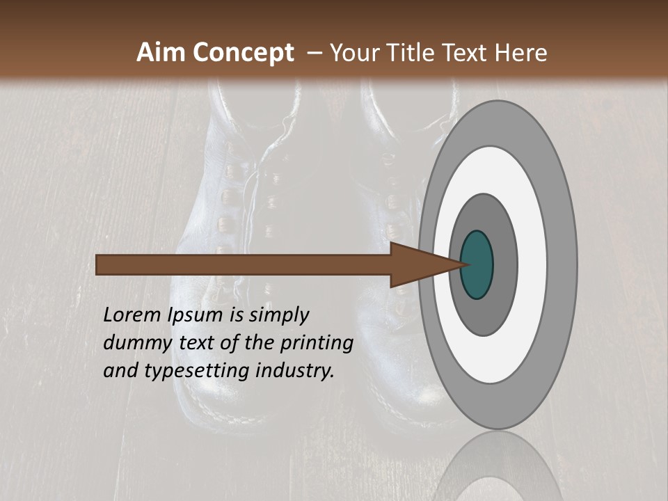 Mountains March War PowerPoint Template