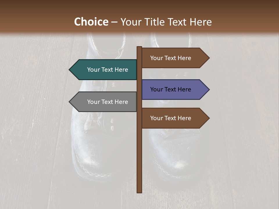 Mountains March War PowerPoint Template