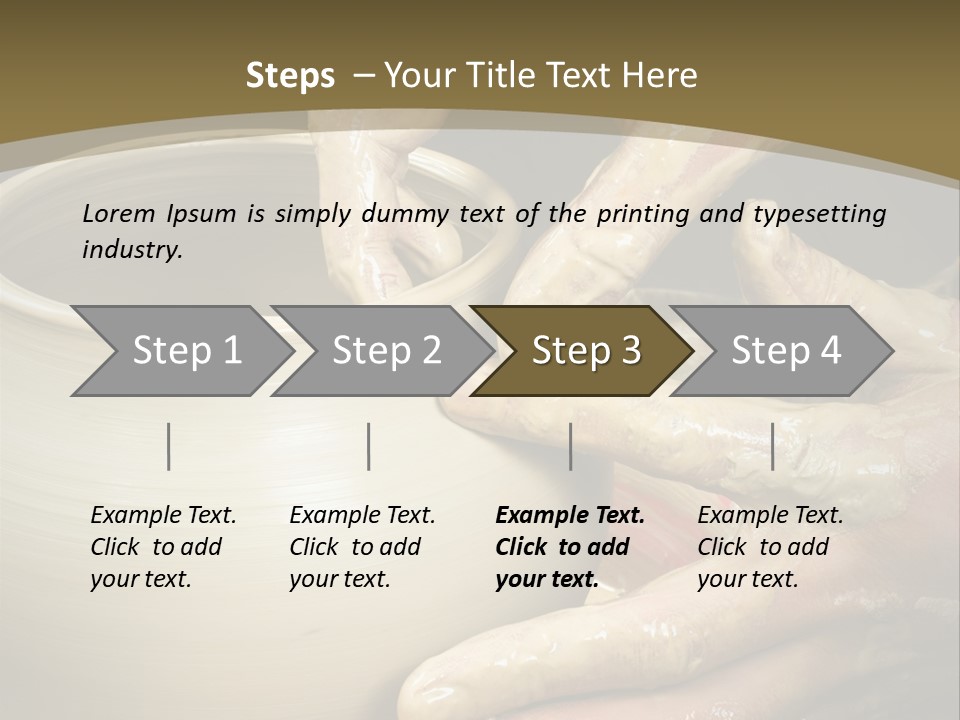 Skilled Mole Manufacturing PowerPoint Template
