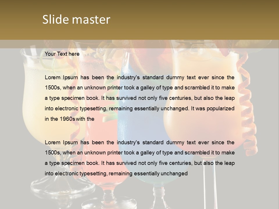 Close Up Raspberry Twist PowerPoint Template