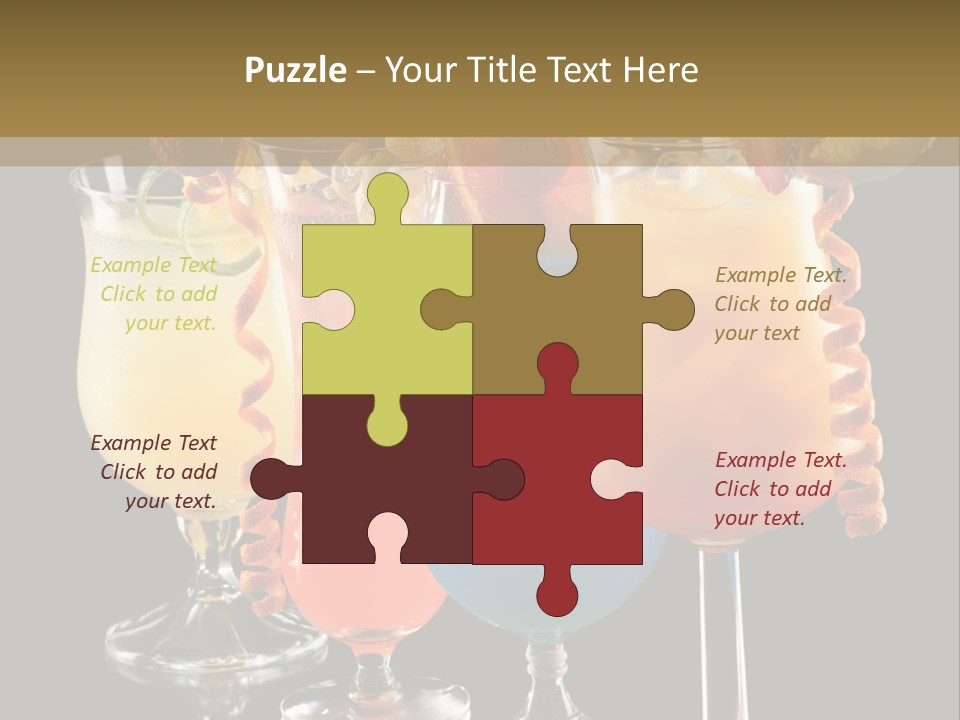 Close Up Raspberry Twist PowerPoint Template