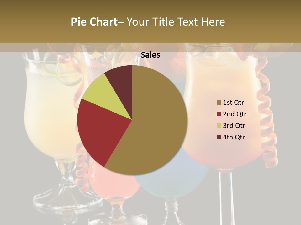 Close Up Raspberry Twist PowerPoint Template