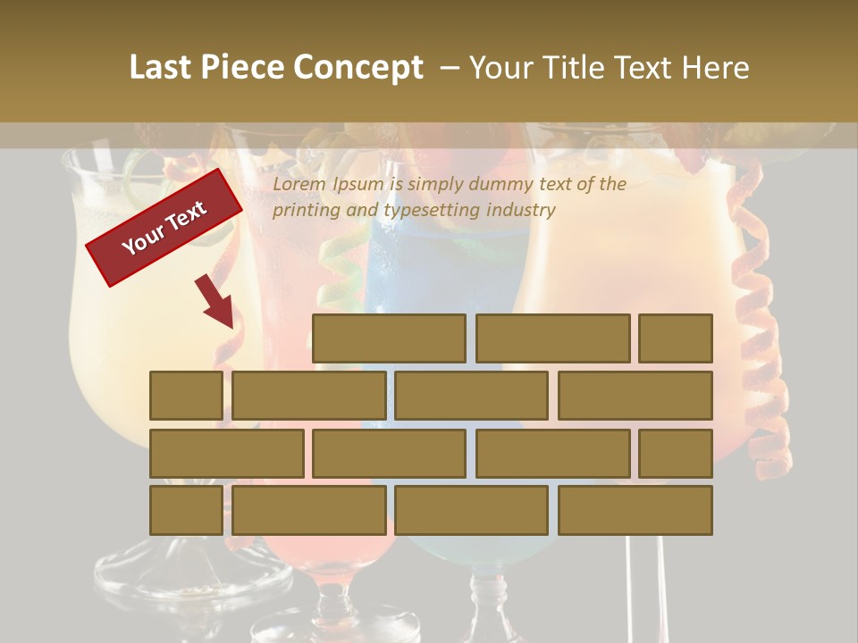 Close Up Raspberry Twist PowerPoint Template