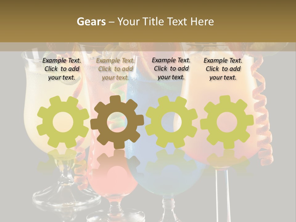 Close Up Raspberry Twist PowerPoint Template