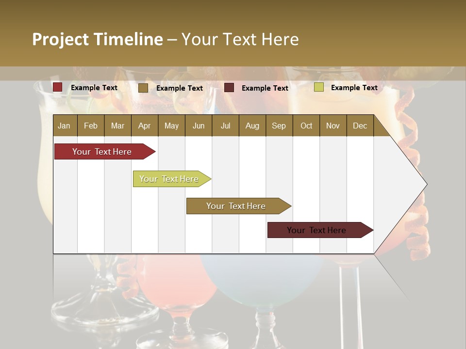 Close Up Raspberry Twist PowerPoint Template