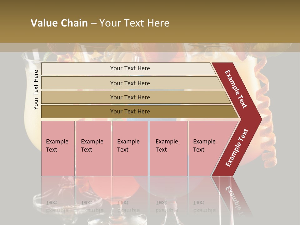 Close Up Raspberry Twist PowerPoint Template