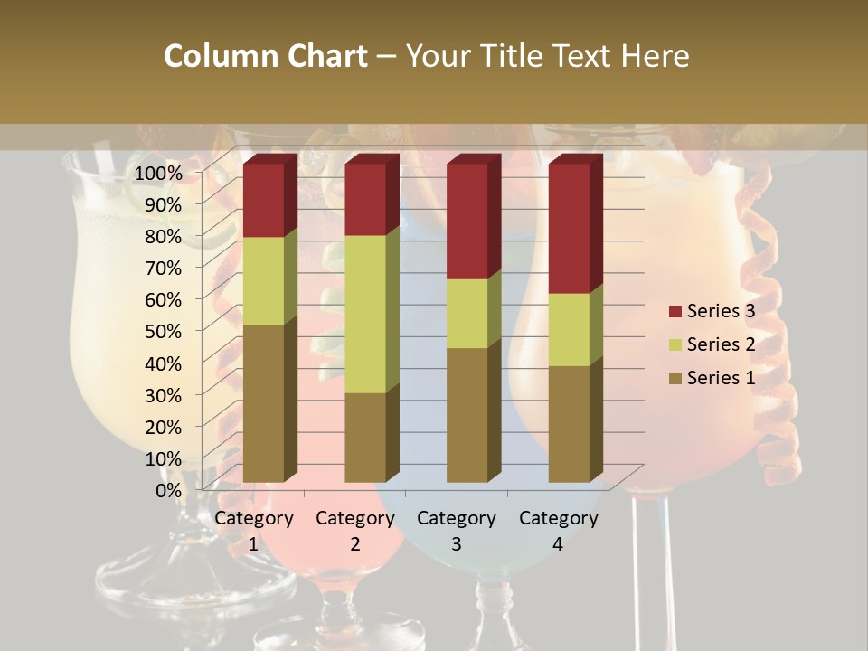 Close Up Raspberry Twist PowerPoint Template
